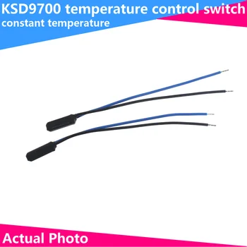 1PCS термичен превключвател ksd9700 постоянна температура 5 градуса-120 градуса нормално отворен / нормално затворен бърз нулиране