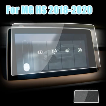 За MG HS 2018 2019 2020 10.1-инчов GPS навигация сензорен екран протектор дисплей закалено стъкло филм