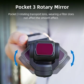 Универсална камера магнитен ND филтър за Pocket3 Разширете възможностите си