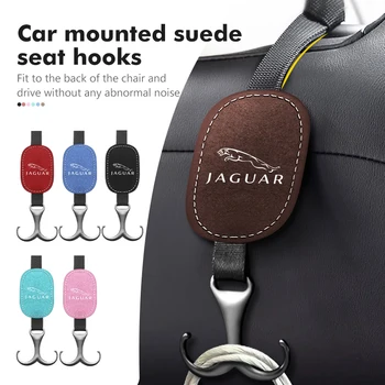 велур столче за кола облегалка за глава висящи интериор седалка обратно закачалка кука за Jaguar XF XJ XE XK S-Type F-Type X-Type F-Pace I-Pace E-Pace