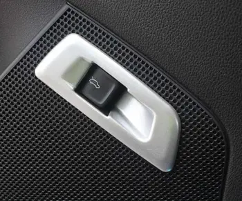 Fit For Skoda Kodiaq 2017 2018 ABS Matte and Carbon fiber Кутия за опашни врати Switch Cover Trim аксесоари за оформяне на автомобили 1бр