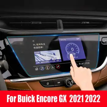 Протектор от закалено стъкло за Buick Encore GX 2021 2022 Автомобилен GPS навигационен дисплей Екран Авто интериор Монтаж на филм против надраскване