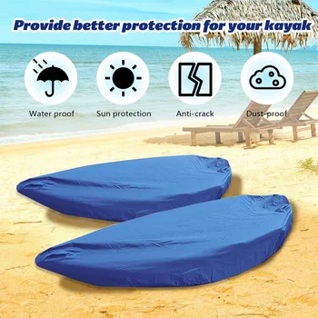 Професионален универсален каяк капак каяк лодка кану съхранение капак кану лодка водоустойчив UV устойчив прах съхранение капак щит