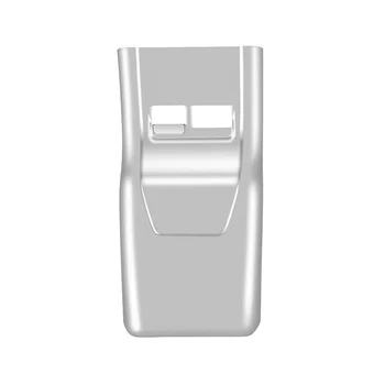 Car Silver Style Климатик Заден въздушен изход Вентилационен панел Капак Kick Plate за Toyota Prius 60 Series 2022-2023