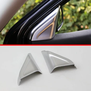ABS Pearl хром интериор стълб капак тапицерия за джип компас 2017 2018 Автомобилни аксесоари стикери W4
