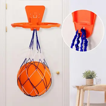 Баскетболен пръстен обръч мрежа стена монтирани открит висящи кошница комплект за деца стена монтирани баскетбол джанта мрежа вътрешен открит спорт