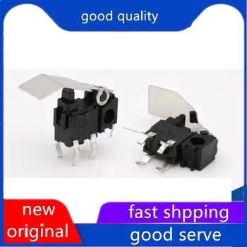  10pcs оригинален нов KFC-W7-05D Micro Limit Switch Game Accessories Reset Detection Button Two Pin Holed Big Handle