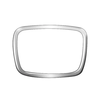 За Toyota Prius 60 Series 2020-2023 Сребърен автомобил волан пръстен Trim Интериор рамка Cover Trim