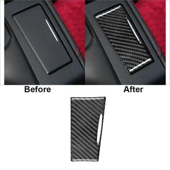 Пепелник от въглеродни влакна панел капак пепелник панел капак стикер за Lexus CT 2011-2017