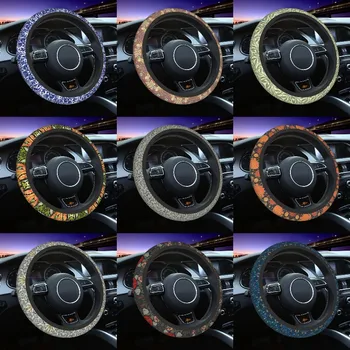 William Morris Thistle Damask Капак на волана Auto Car Steering Wheel Protector Подходящ за седан Аксесоари за кола Universal