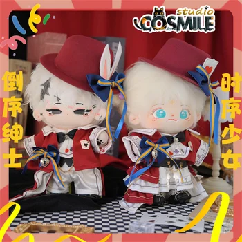 No Attributes Kpop Idol Alice Poker Knight Time Gentleman Circus Carnival Costume Stuffed Plushie 20cm Doll Body Clothes WE