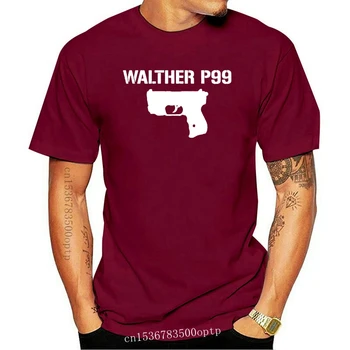 Нова Walther P99 пистолет военна Distressed T Shirt