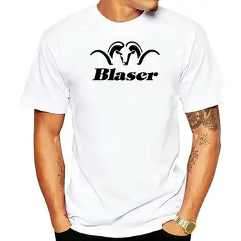 Blaser Германия Gun Blah - Zer S - 3xl Цвят Бял Tees Мъжка тениска Мъжка тениска Мъжко облекло Плюс размер