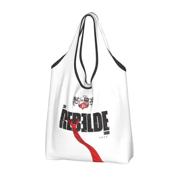 RBD Rebelde Tour 2023 Пазарска чанта Сгъваеми чанти за хранителни стоки Чанти за рециклиране с голям капацитет Миеща се чанта