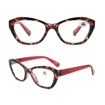 Котешко око Очила за четене Синя светлина, блокираща очилата Oculos Пресбиопия очила за мама жени мода далекогледство очила