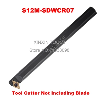 S12M-SDWCR07/ S12M-SDWCL07 държач за стругови инструменти 10mm вътрешен Инструменти за струговане Винт заключен CNC струг Държач за инструменти за DCMT070204 Ins