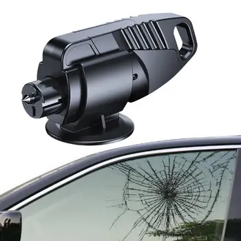 Portable 2 In 1 Car Window Breaker Многофункционален резач за предпазни колани Инструмент за аварийно бягство Животоспасяващ инструмент за автоматично спасяване на чук