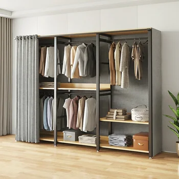 Шкафове Дисплей гардероби Сгъваеми модулни преносими гардероби за дрехи Показване на дрешници Meuble De Rangement Мебели за дома