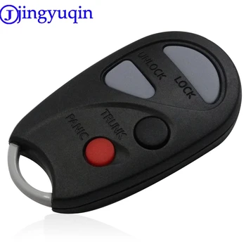 jingyuqin безплатна доставка Празен ключ за кола Shell стайлинг капак случай за Nissan слънчева дистанционно черупка 3 + 1 бутони 4 бутона