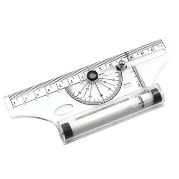Многофункционален владетел за рисуване Практически измервателен инструмент Практически измервателен инструмент за училищен офис