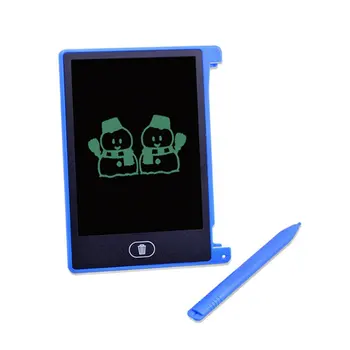2023Нова 4.4-инчова LCD подложка за писане Електрическа цифрова детска дъска за рисуване Преносимо писане Лесно изтриване на подложки за рисуване