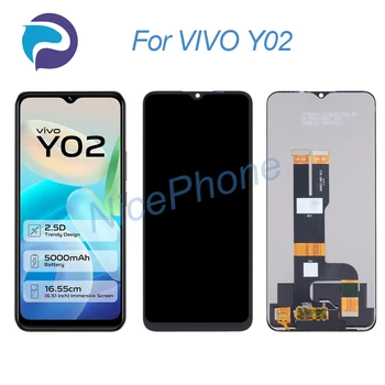 за VIVO Y02 LCD дисплей сензорен екран дигитайзер събрание замяна 6.51