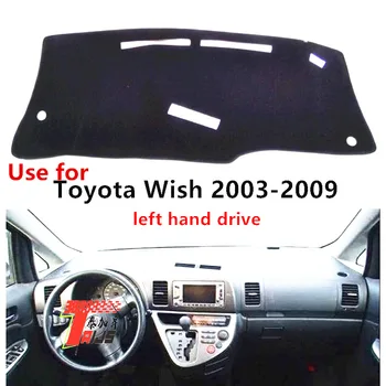 TAIJS фабрика високо качество велур таблото покритие за Toyota Wish 2003-2009 ляв волан гореща продажба