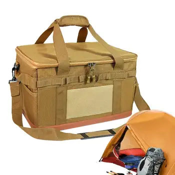 Голяма чанта за пътуване 30L прибор чанта организатор 600D Оксфорд кърпа пикник чанта къмпинг оборудване съхранение чанта багажника организатор фитнес Duffle