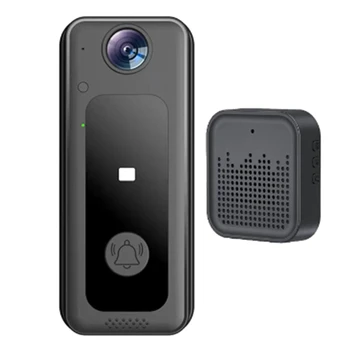 WIFI Doorbell Camera Smart Video Doorbell With 125 ° Wide Angle HD Video Night Vision Поддържа съхранение в облака
