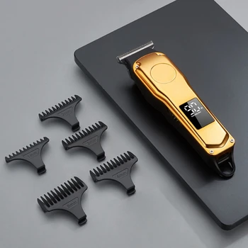 Gold машинка за подстригване мъже машинка за подстригване акумулаторна електрическа машина за рязане брада тример самобръсначка бръснене за мъже Кътър