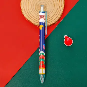 Училищни пособия Живи коледни химикалки с изящни модели Ултра-фини точкови гел писалки за писане на живи цветове
