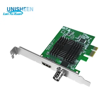 UNISHEEN UC3250S Игра Streaming Grabber win10 Linux OBS Zoom VJ Vmix Full HD 1080P HDMI SDI видео заснемане карта кутия рекордер PCIe