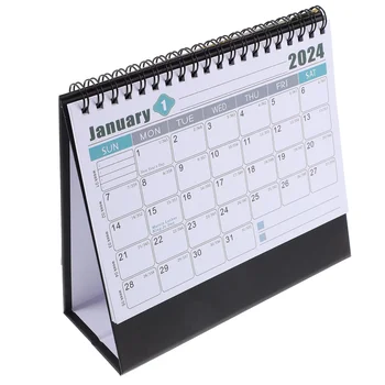 Flip Standing Desk Календар Месечен работен плот Календар Дневен график Планировчик Декорации за домашен офис Календар