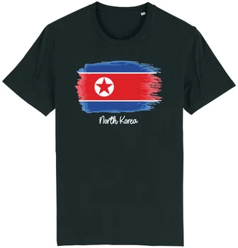 Korea Republic Flag T-Shirt Държава Националност Поддръжка Унисекс TShirt