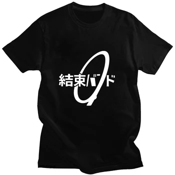BOCCHI THE ROCK Hitori Gotou Естетически тениски Жени Kawaii/Cute Cartoon Harajuku T Shirts 100% памучни тениски Sense of Design Top