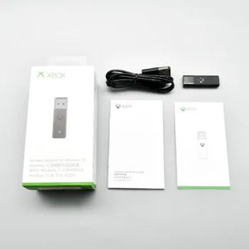 1PCS безжичен адаптер USB приемник за Xbox One 2-ро поколение контролер безжичен адаптер за Windows 10