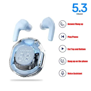 NEW оригинален T8 True безжични слушалки Bluetooth слушалка сензорен контрол с микрофон водоустойчив TWS стерео слушалки Спорт