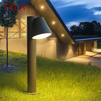 TYLA Nordic Модерна външна лампа за косене на трева LED водоустойчив дом за Villa Path Garden