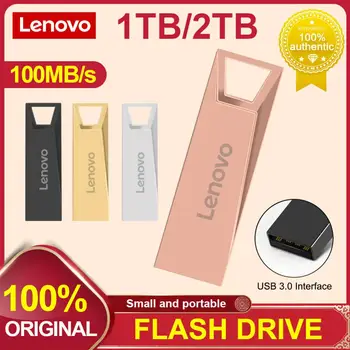 Lenovo USB флаш устройство 2TB USB стик 1TB палеца писалка 128GB флаш памет стик USB ключ за съхранение USB устройства USB стик за PS4/5