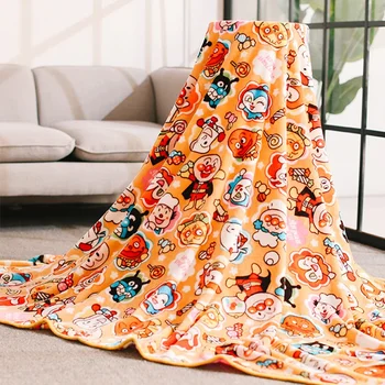 Реална карикатура фланела одеяло Duffy мелодия одеяло японски лист покривка за дома легло диван сгъсти капак плюшени дропшипинг декор