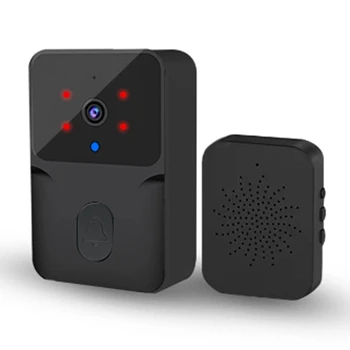 Wifi Doorbell Начало Tuya Wifi безжичен звънец DC AC батерия захранва камера звънец с Alexa Google Doorbell камера