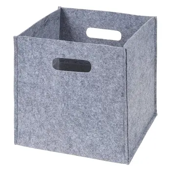 Дропшипинг Голям размер филц сгъваема сгъваема кутия за съхранение куб дрехи Sundries детски играчки книги организатор кошница домакинство