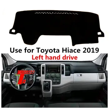 TAIJS фабрика висококачествен капак на фланеленото табло за Toyota Hiace 2019 Ляв волан
