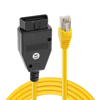 Ethernet към OBD интерфейсиКабел за F20 F21 кодиращ конектор за кола диагностичен инструмент