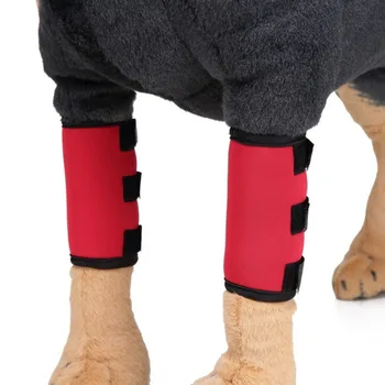Аксесоари за възстановяване на рани Удароустойчив кученце лакът подложка куче крак защитно покритие куче преден крак скоба домашен любимец коляното подложки