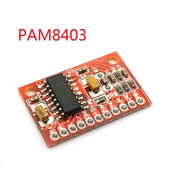 3W*2 Мини цифрова захранваща аудио усилвателна платка USB DC 5V захранване PAM8403