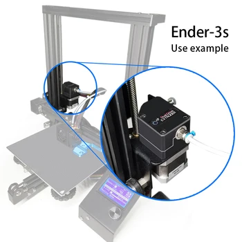 3 Dimensional принтер екструдер разглобяема двойно задвижване екструдери компонент
