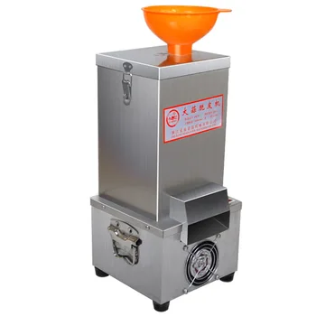 Търговска неръждаема стомана малка електрическа машина за белене на сух чесън
