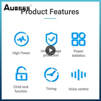 Tuya 20A Smart Switch прекъсвач APP контрол Защита от претоварване на монитора на захранването работи с Alexa Home Siri