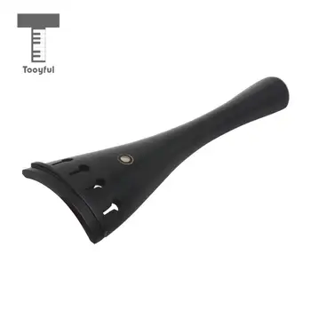 Tooyful ръчно изработени абанос виолончело арфа накрайник дърво струнник за 3/4 4/4 виолончело черно